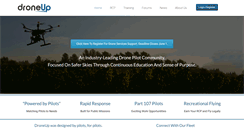 Desktop Screenshot of droneup.com